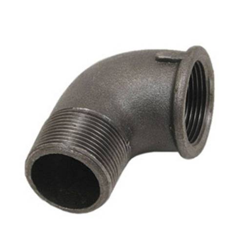 Уголок чуг. Ду15 гш (черн.)