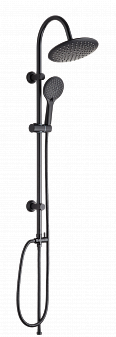 ARGO Душевая колонна с верхним душем AGNES чёрная