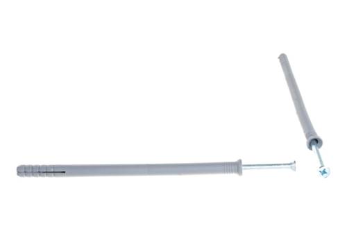 Дюбель-гвоздь 8х140 потайная манжета, полипропилен (50шт.)