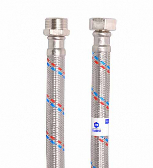 Подводка воды, ГИГАНТ, 1/2", 0.4 м, г - ш ,"MATEU"