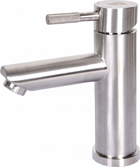 ARGO 3504 SOLID Смеситель для умывальника d-35 нержавеющая сталь