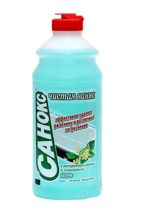 САНОКС-чистая ванна чист.ср-во д/сантехники 500мл. *3/15