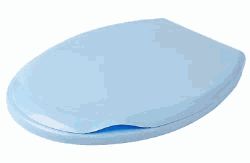 Сиденье для унитаза BEROSSI 15808 универсальное светло голубое