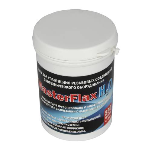 Паста уплотн. MasterFlax вода, пар, 250 г 