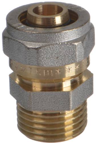 Патрубок цанговый 16 x 1/2 нр, МП