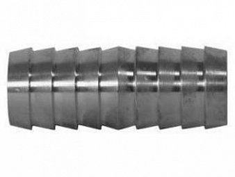 Соединитель для шланга, 20 х 20 мм, ник., лат. Valtec