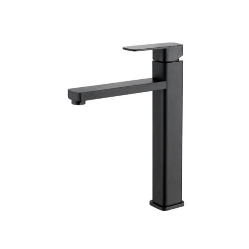 LEDEME L1133B Смеситель для умывальника, высокий, черный