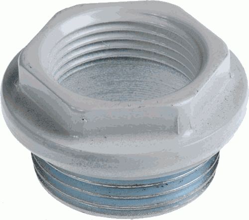 Пробка (футорка) для радиатора 1/2" (D),  правая,