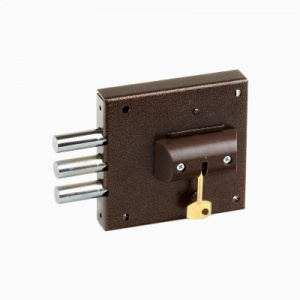 Замок накладной гаражный, CERBER С1-П